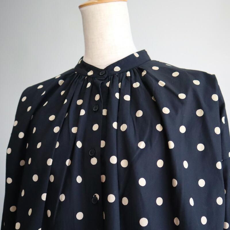 SOIL(ファッション) シャツ ブラウス 40'Sポプリンドット SOIL(ファッション) シャツ ブラウス 40'Sポプリンドット