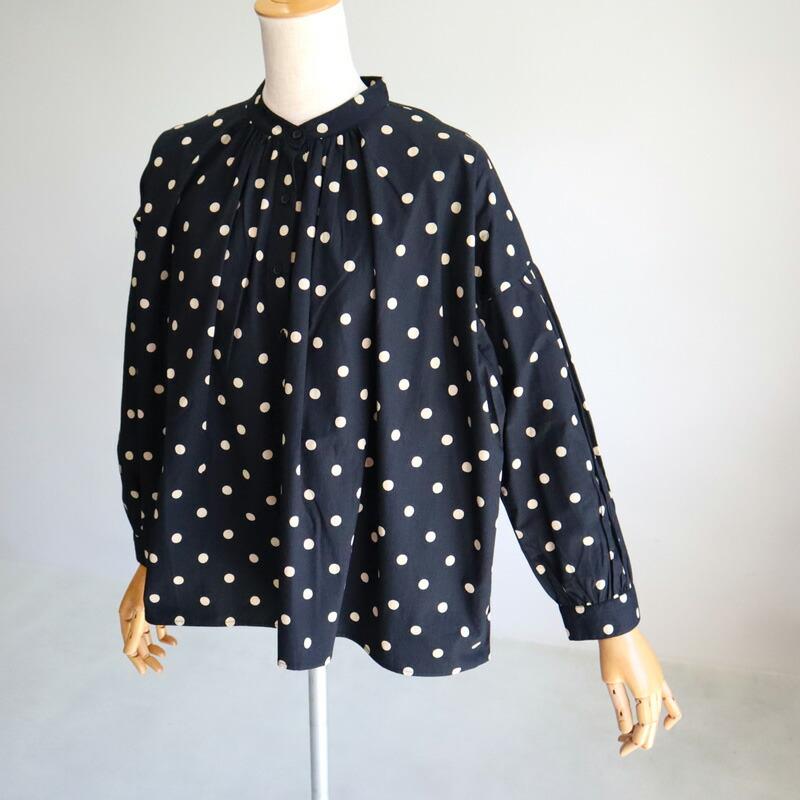 SOIL(ファッション) シャツ ブラウス 40'Sポプリンドット SOIL(ファッション) シャツ ブラウス 40'Sポプリンドット