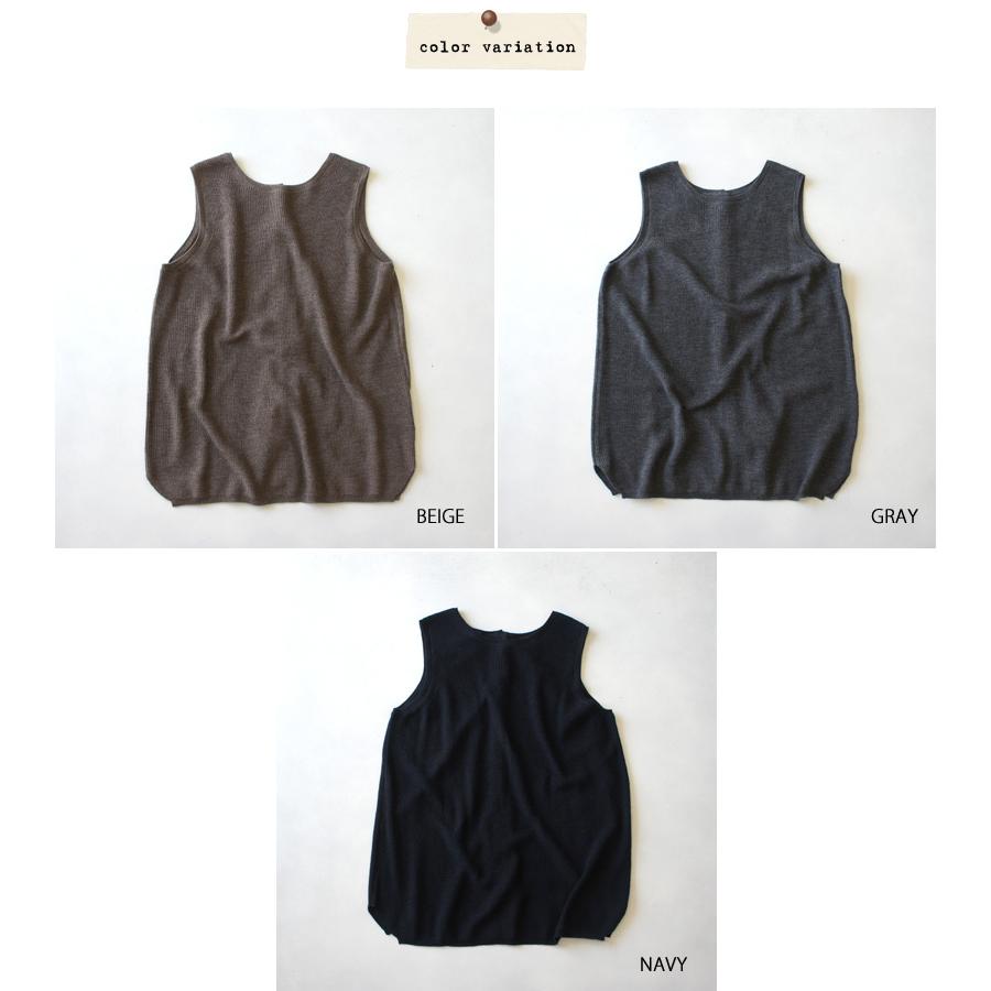 スタンプアンドダイアリー Stamp And Diary ツーウェイ後ろ開きベスト Sd02eak23 レディース 秋冬 ウール 2way ノースリーブ Sd02eak23 Galette Store 通販 Yahoo ショッピング