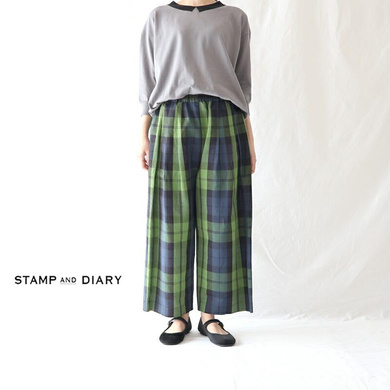 STAMP AND DIARY スタンプアンドダイアリー 先染めチェック STAMP AND DIARY スタンプアンドダイアリー 先染めチェック