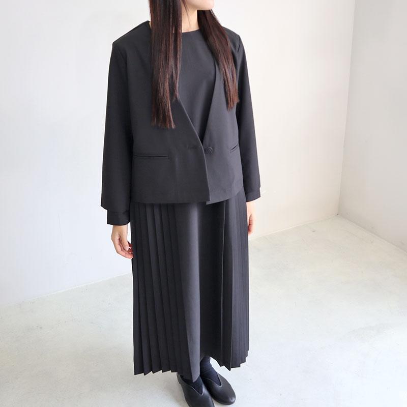 un cinq アンサンク トロピカルプリーツドレス 卒業式 入学式 母 服装 