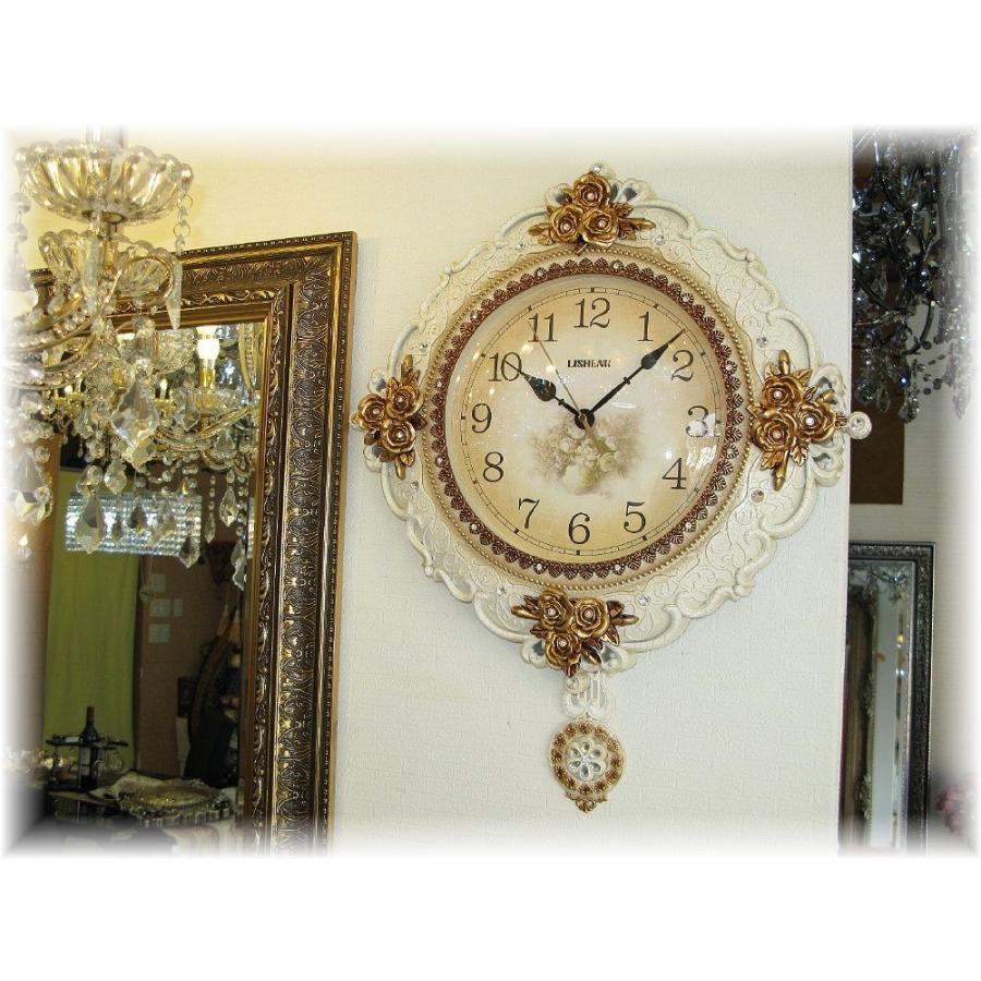 公式の 送料無料 新品 可愛い壁掛け時計 壁掛け薔薇モチーフ アンティーク 振子時計 壁掛け 豪華 おしゃれ アンティーク 家具 インテリア 和風 洋風 激安単価で Www Gran Gusto It