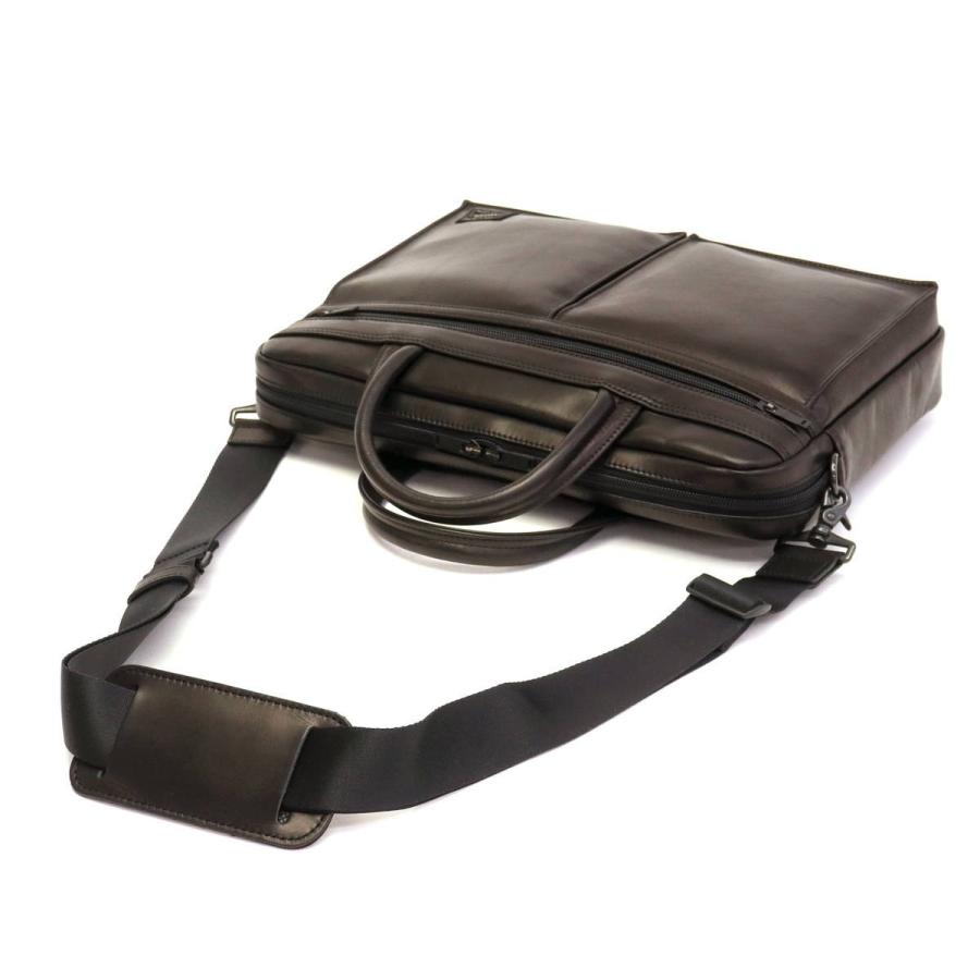 ポーター アメイズ 2WAYブリーフケース 022-03787 ビジネスバッグ 吉田カバン PORTER AMAZE 2WAY BRIEFCASE A4 本革 ビジネス 通勤 出張 ショルダー メンズの画像