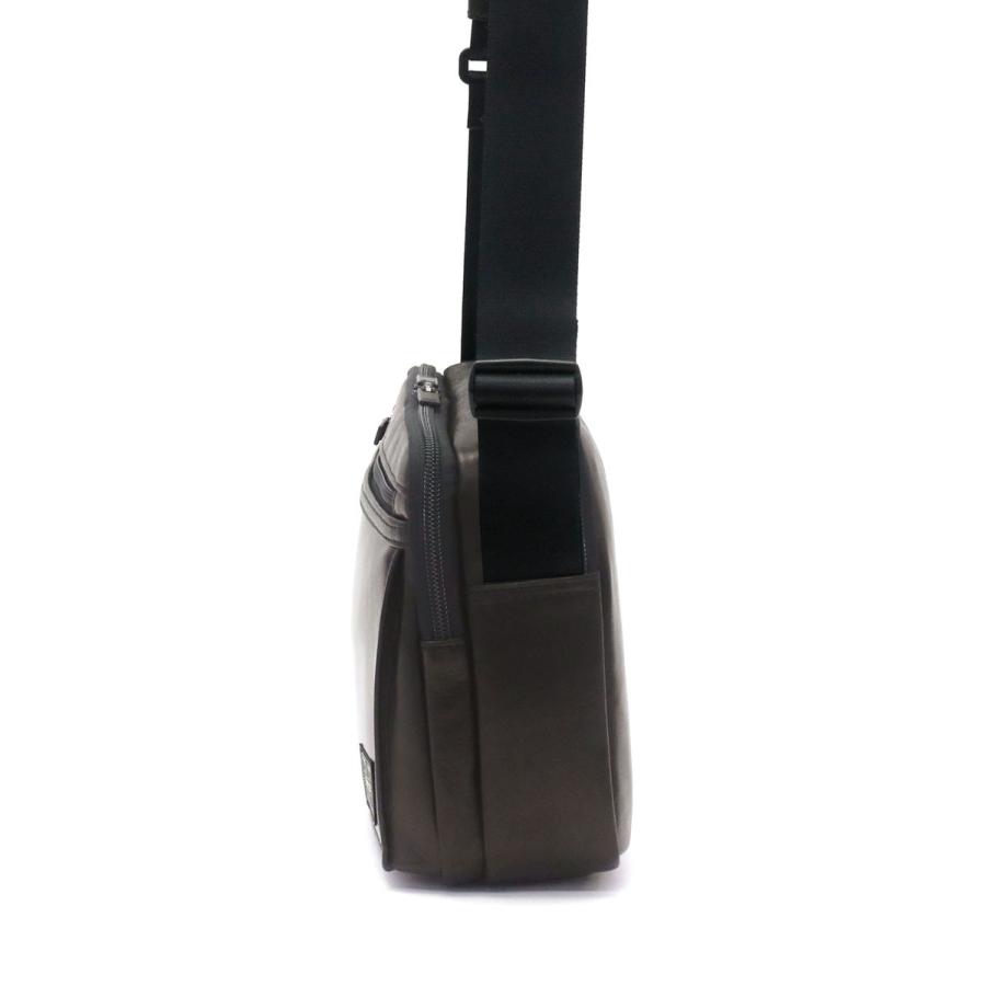 ポーター アメイズ ショルダーバッグ 022-03791 吉田カバン PORTER AMAZE SHOULDER BAG(S) メンズ 斜めがけ 革 本革 軽い 黒 日本製 コンパクト｜galleria-onlineshop｜10