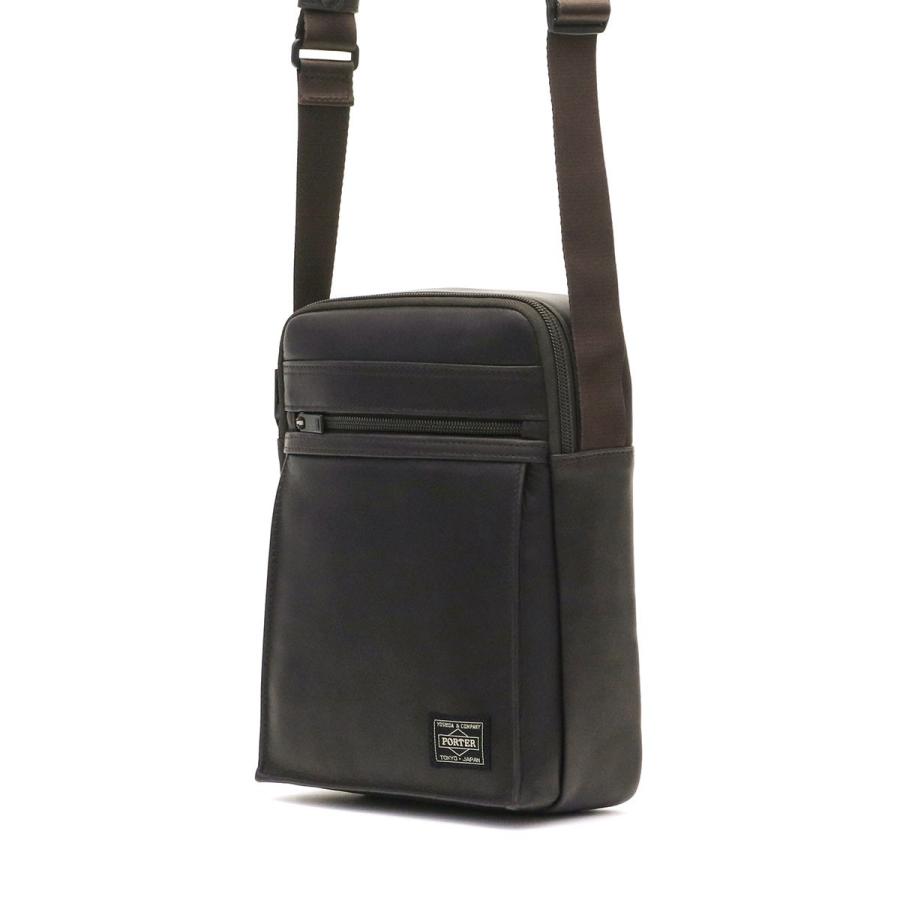 ポーター アメイズ ショルダーバッグ 022-03793 吉田カバン PORTER AMAZE SHOULDER BAG メンズ A5 小さい 本革 革 本革 斜めがけ 軽い 日本製｜galleria-onlineshop｜08