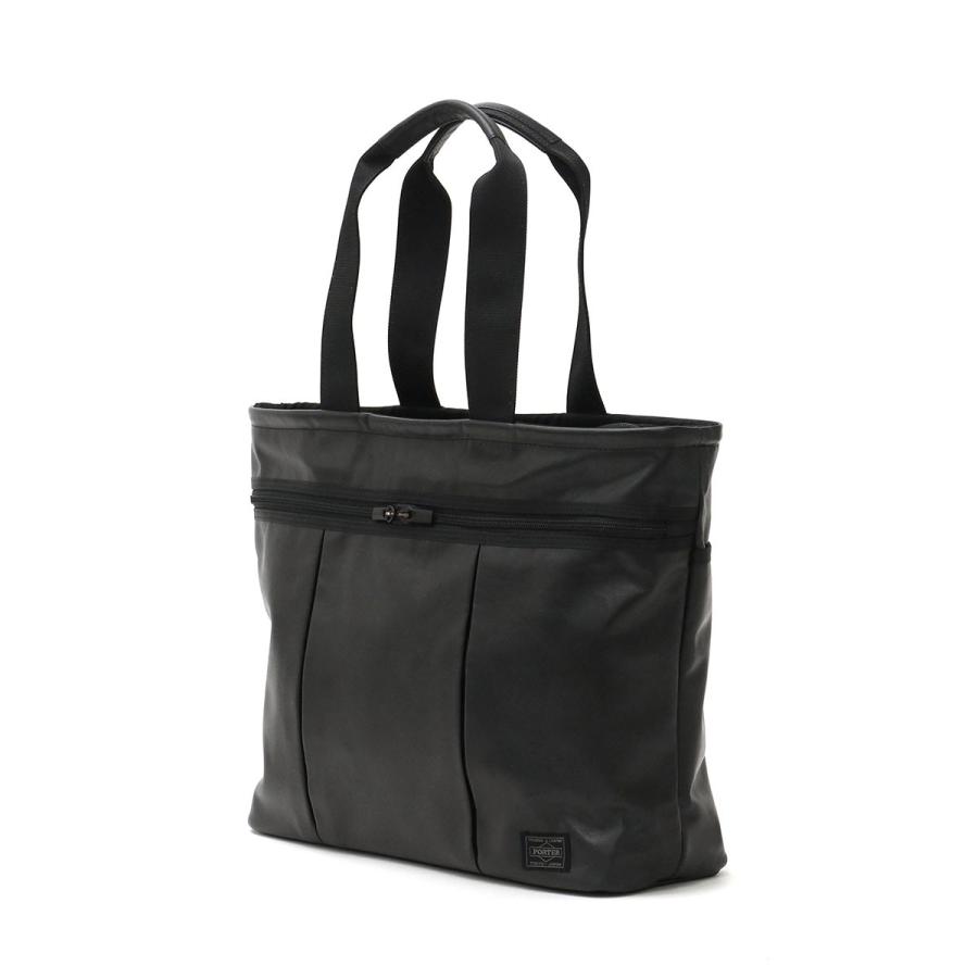 ポーター アルーフ トートバッグ 023-01079 吉田カバン PORTER ALOOF TOTE BAG ファスナー付き A4 横型 通勤バッグ メンズ レディース 本革 レザー 日本製の画像