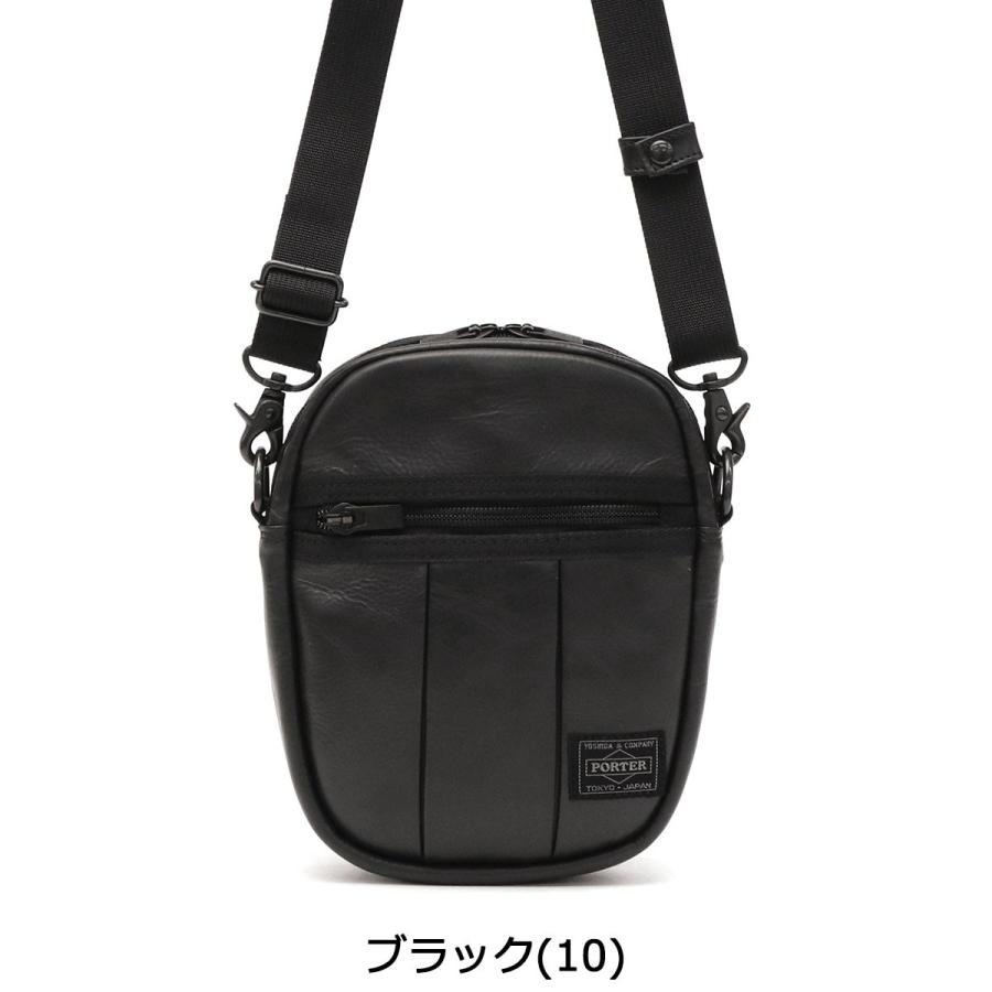 ポーター アルーフ ショルダーバッグ 023-01081 吉田カバン PORTER ALOOF SHOULDER BAG(S) 斜めがけ メンズ レディース 革 小さい 本革 軽い 日本製 軽量｜galleria-onlineshop｜03