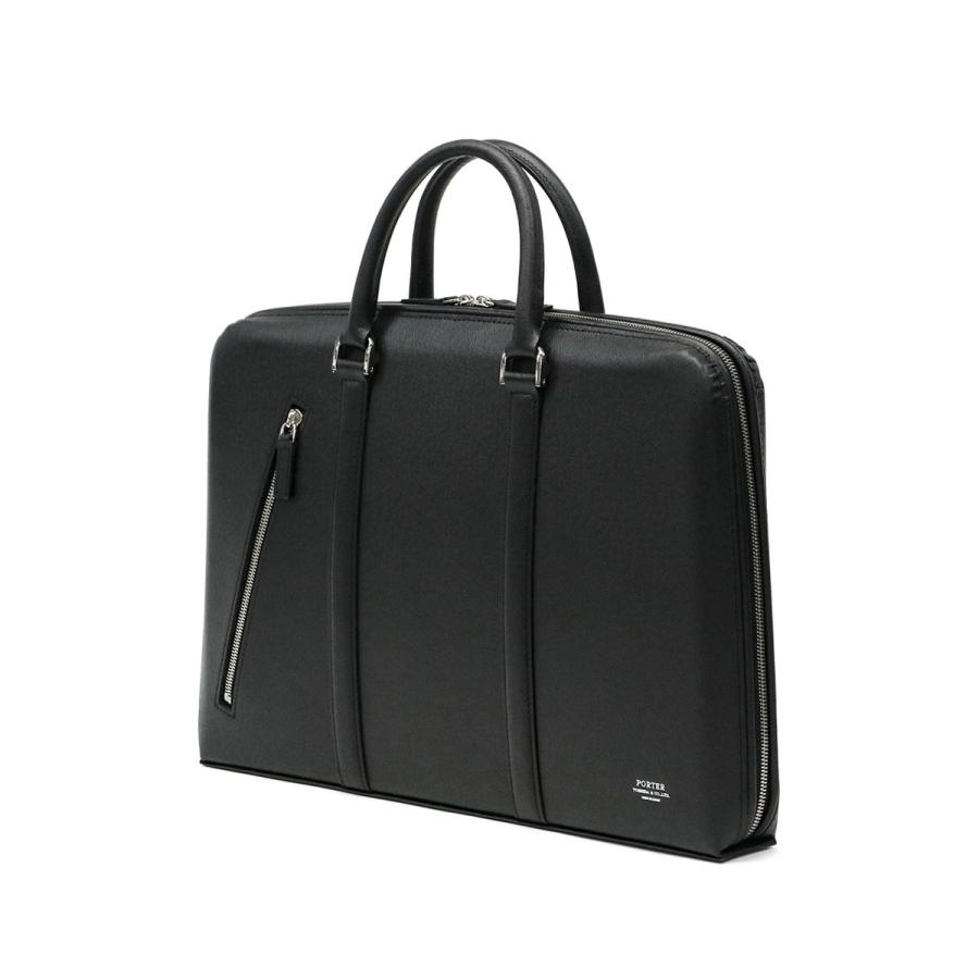 ポーター アベニュー ブリーフケース(L) 024-04330 ビジネスバッグ 吉田カバン PORTER AVENUE BRIEFCASE(L) A4 B4 本革 革 薄マチ 日本製 ビジネス 通勤 メンズ｜galleria-onlineshop｜06