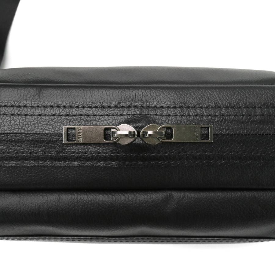 未使用級 POTER GUARDポーチ メンズ セカンドバッグ シボ革 ブラック GUARD（PORTER） ポーター ガード ポーチ 033-05067 クラッチバッグ