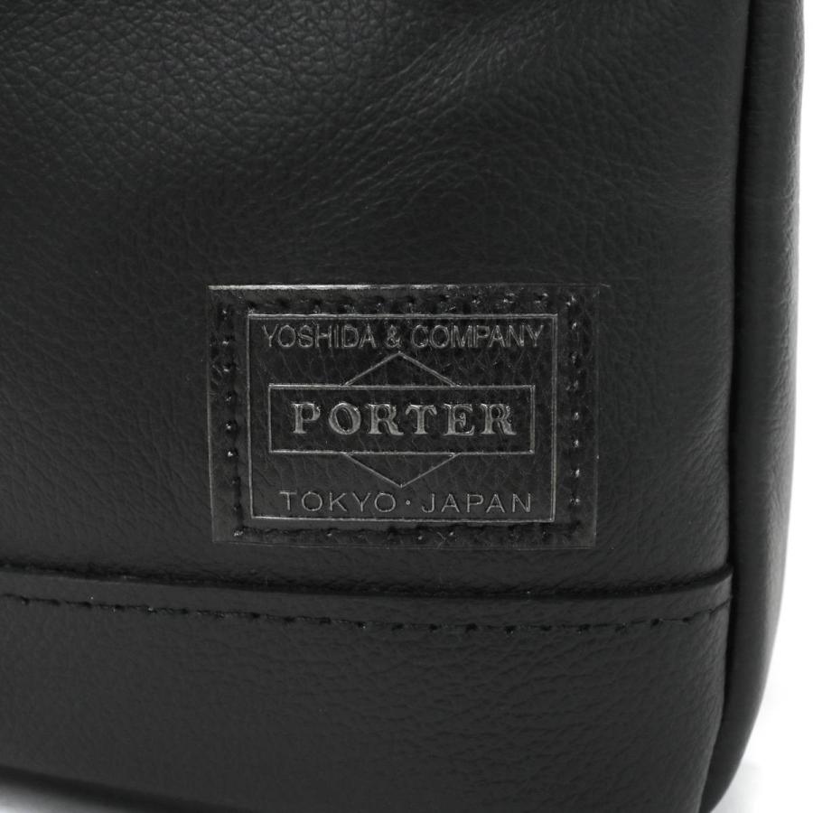 ポーター ガード ショルダーバッグ 033-05064 吉田カバン PORTER GUARD SHOULDER BAG ショルダーバッグ メンズ ミニショルダー 縦型 本革 撥水 薄マチ 軽量｜galleria-onlineshop｜20