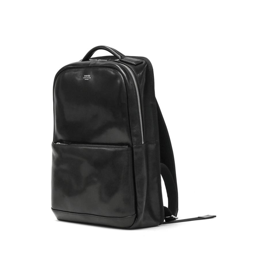 ポーター クラーク デイパック 034-03191 リュックサック 吉田カバン PORTER CLERK DAYPACK ビジネスリュック 通勤 A4 11L 小さめ 本革｜galleria-onlineshop｜08