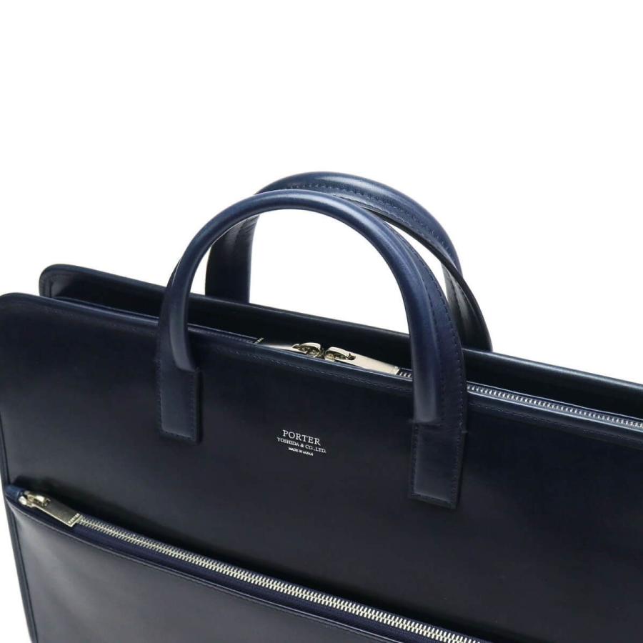 ポーター クラーク ブリーフケース 034-03194 ビジネスバッグ 吉田カバン PORTER CLERK BRIEFCASE 本革 A4 メンズ 通勤バッグ｜galleria-onlineshop｜21