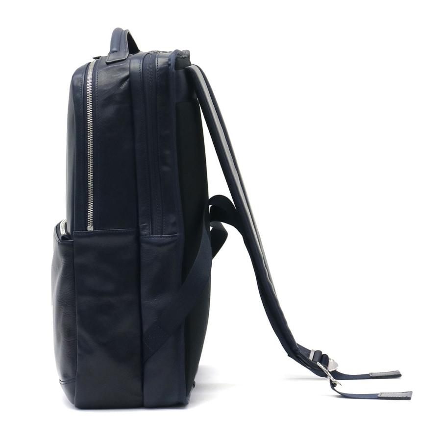 ポーター クラーク デイパック 034-03197 リュック 吉田カバン PORTER CLERK DAYPACK メンズ おしゃれ 黒 日本製 ビジネス 革 本革 A4 B4｜galleria-onlineshop｜12