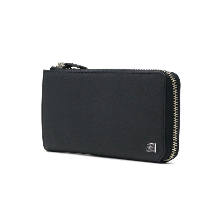 ポーター カレント ロングウォレット 052-02210 吉田カバン PORTER CURRENT LONG WALLET 長財布 L字ファスナー メンズ 革 ブランド レディース 日本製｜galleria-onlineshop｜07