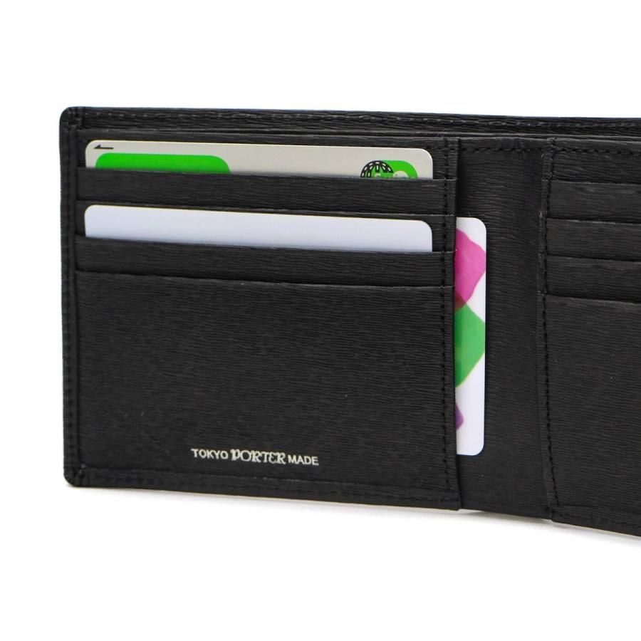 ポーター カレント ウォレット 052-02211 吉田カバン PORTER CURRENT WALLET 二つ折り 小銭入れなし ブランド 本革 レディース 日本製｜galleria-onlineshop｜15