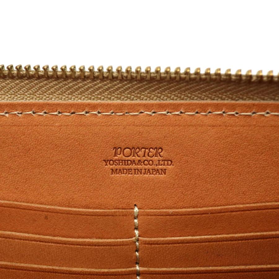 ポーター グランジ ロングウォレット 071-04972 吉田カバン PORTER GRUNGE LONG WALLET 長財布 メンズ ブランド レディース ラウンドファスナー 日本製｜galleria-onlineshop｜22