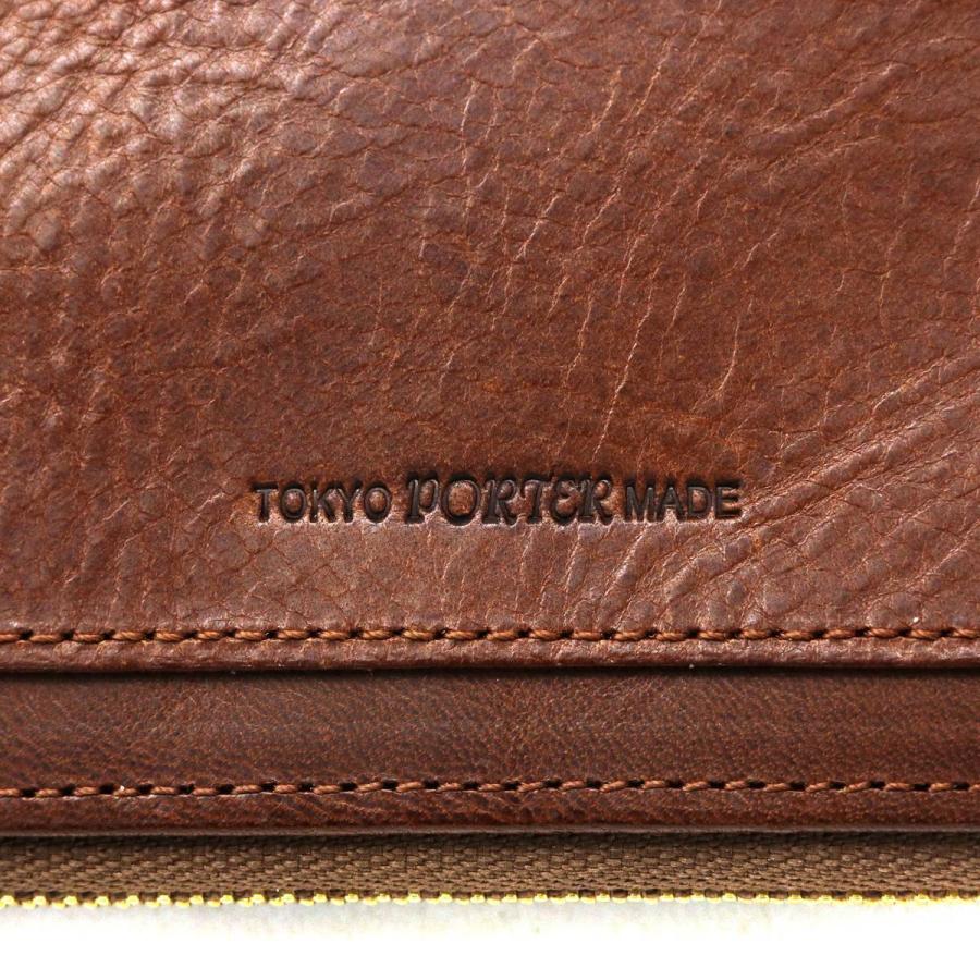 ポーター ソーク ロングウォレット 101-06001 吉田カバン PORTER SOAK LONG WALLET 長財布 L字 メンズ 本革 ブランド レディース L字ファスナー 日本製｜galleria-onlineshop｜19