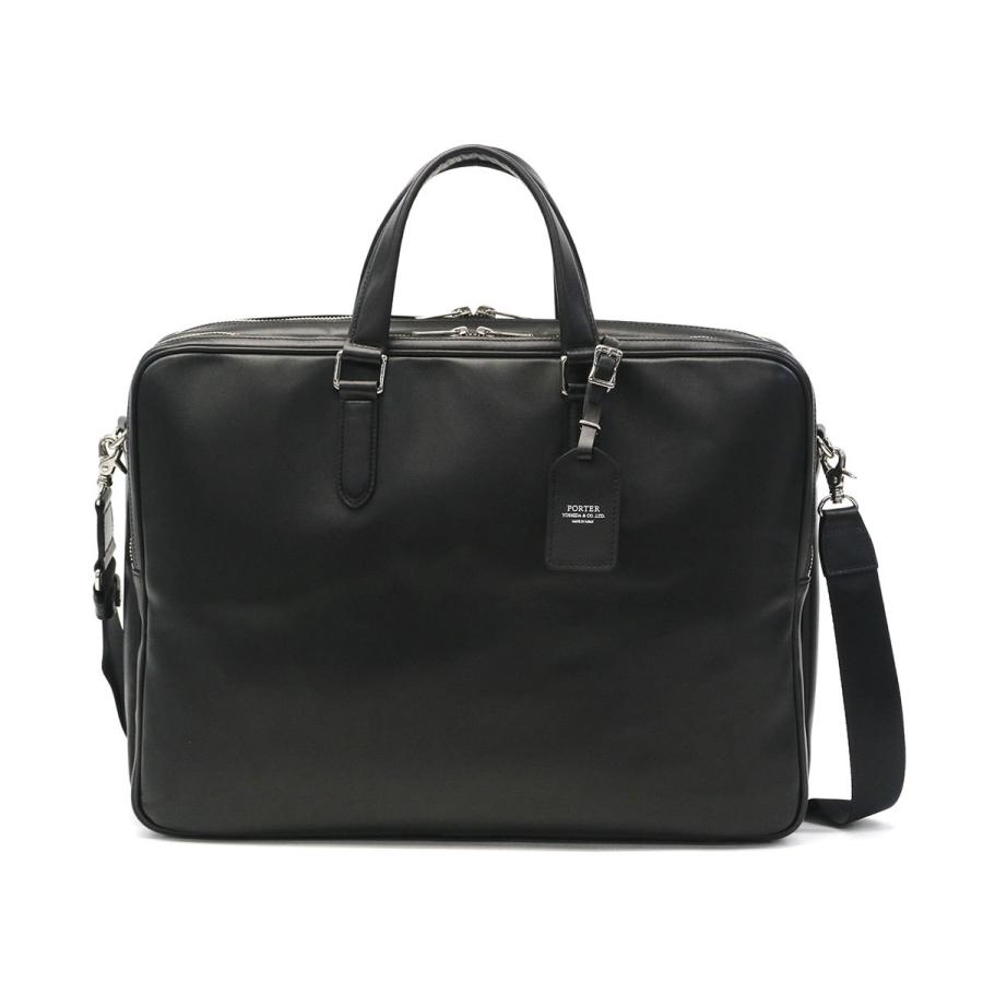 ポーター ソート 2WAYブリーフケース 116-03272 ビジネスバッグ ブリーフケース 吉田カバン PORTER SORT 2WAY BRIEFCASE A4 B4 2層 通勤 メンズ 革 日本製｜galleria-onlineshop｜05