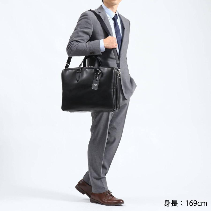 ポーター ソート 2WAYブリーフケース 116-03272 ビジネスバッグ ブリーフケース 吉田カバン PORTER SORT 2WAY BRIEFCASE A4 B4 2層 通勤 メンズ 革 日本製｜galleria-onlineshop｜10