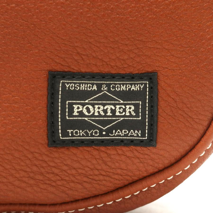 ポーター シスコ ショルダーバッグ(L) 120-03307 吉田カバン PORTER CISCO SHOULDER BAG(L) 斜めがけ ミニショルダー 革 本革 レザー 日本製 メンズ レディース｜galleria-onlineshop｜23