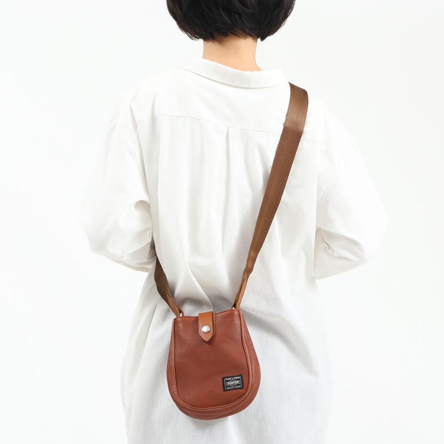 ポーター シスコ ショルダーバッグ(S) 120-03308 吉田カバン PORTER CISCO SHOULDER BAG(S) ミニショルダー メンズ レディース 斜めがけ 革 本革 レザー 日本製の画像