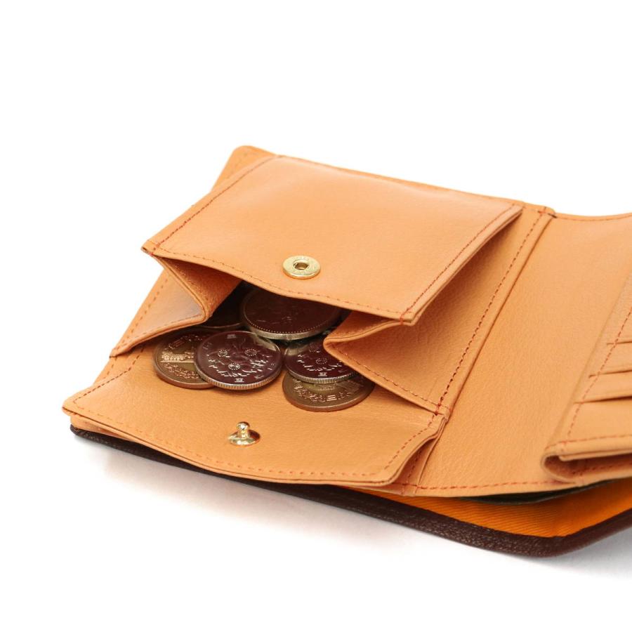 ポーター ダブル ウォレット 129-06012 吉田カバン PORTER DOUBLE WALLET 二つ折り財布 小銭入れあり ブランド 本革 レディース 日本製の画像