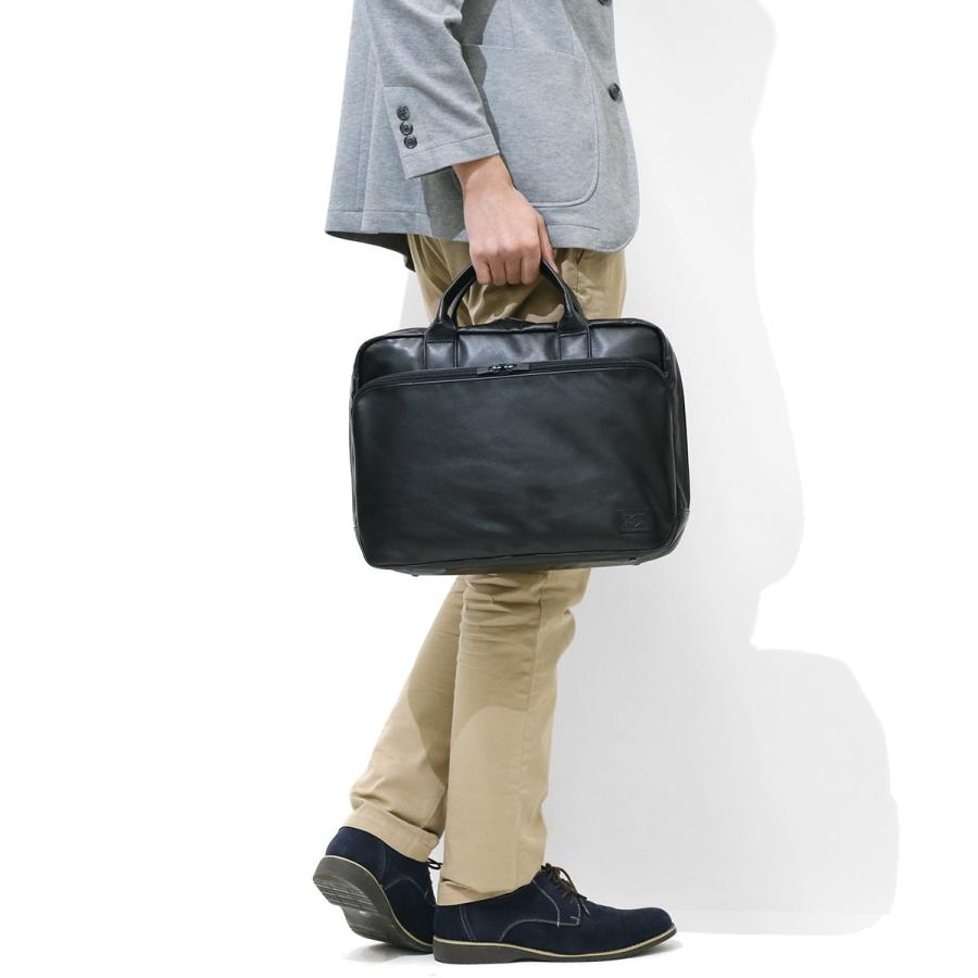 ポーター タイム ブラック 2WAYブリーフケース(S) 146-16102 吉田カバン PORTER TIME BLACK バッグ 吉田かばん A4 レザー 本革 日本製 通勤 メンズの画像
