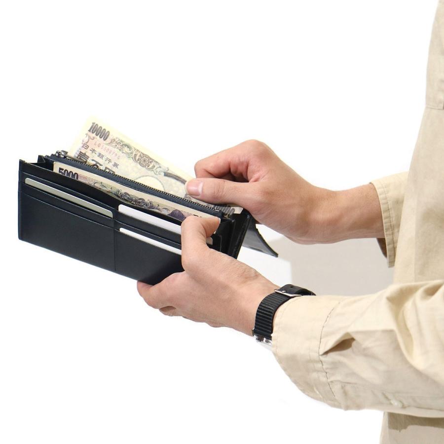 ポーター プリュム ウォレット 179-03870 吉田カバン PORTER PLUME WALLET 長財布 メンズ 本革 薄い ブランドレディース 小銭入れ 日本製の画像