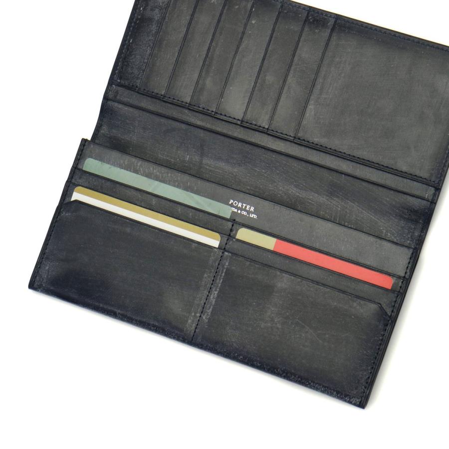 ポーター ビル ブライドル ロングウォレット 185-02253 吉田カバン PORTER BILL BRIDLE LONG WALLET 長財布 メンズ 革 ブランドレディース 小銭入れなし 日本製の画像