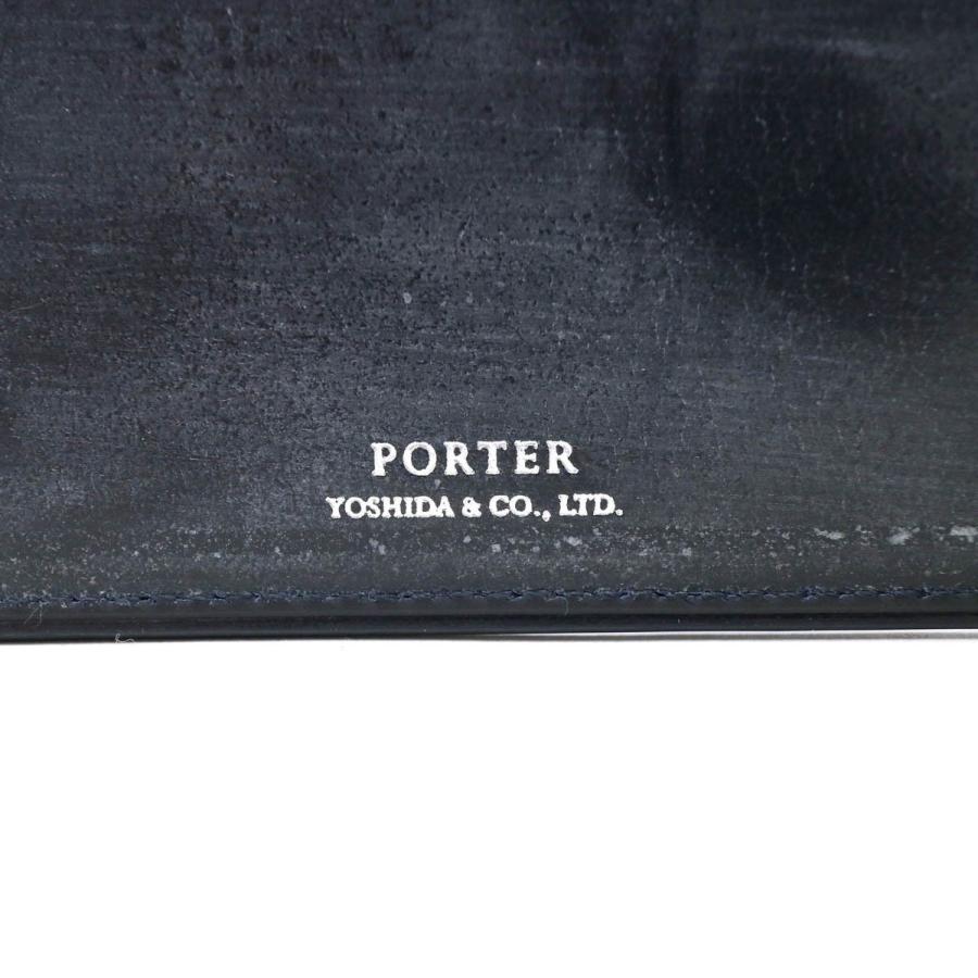 ポーター ビル ブライドル ウォレット 185-02255 吉田カバン PORTER BILL BRIDLE WALLET 二つ折り財布 小銭入れあり ブランド 小さい 本革 レディース 日本製の画像