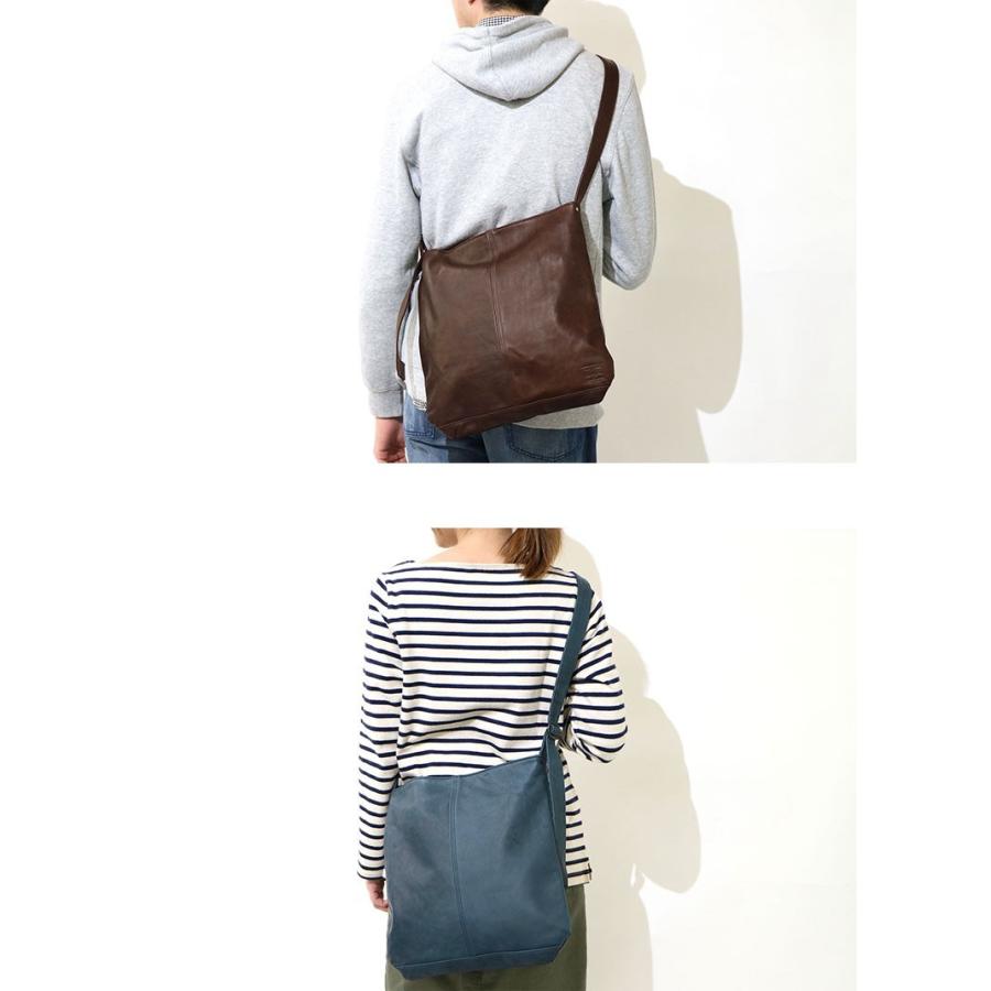 【PORTER ポーター】FRANK フランク レザー ショルダーバッグ　茶 FRANK（PORTER） ポーター フランク ショルダーバッグ 198-01309