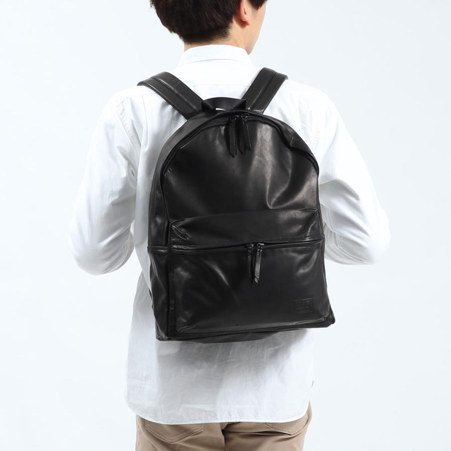 ポーター フランク デイパック(L) 198-01344 吉田カバン PORTER FRANK DAYPACK(L) メンズ レディース 通学 シンプル 黒 ビジネス ブランド おしゃれ 通勤 軽量｜galleria-onlineshop｜10