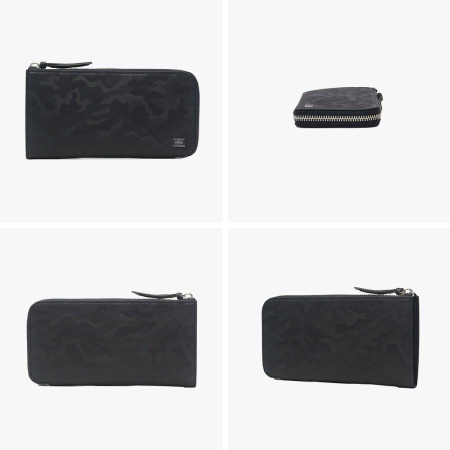 ポーター ワンダー ロングウォレット 342-06033 吉田カバン PORTER WONDER LONG WALLET 長財布 革 L字ファスナー 財布 レザー 迷彩 日本製 | WONDER（PORTER） | 09