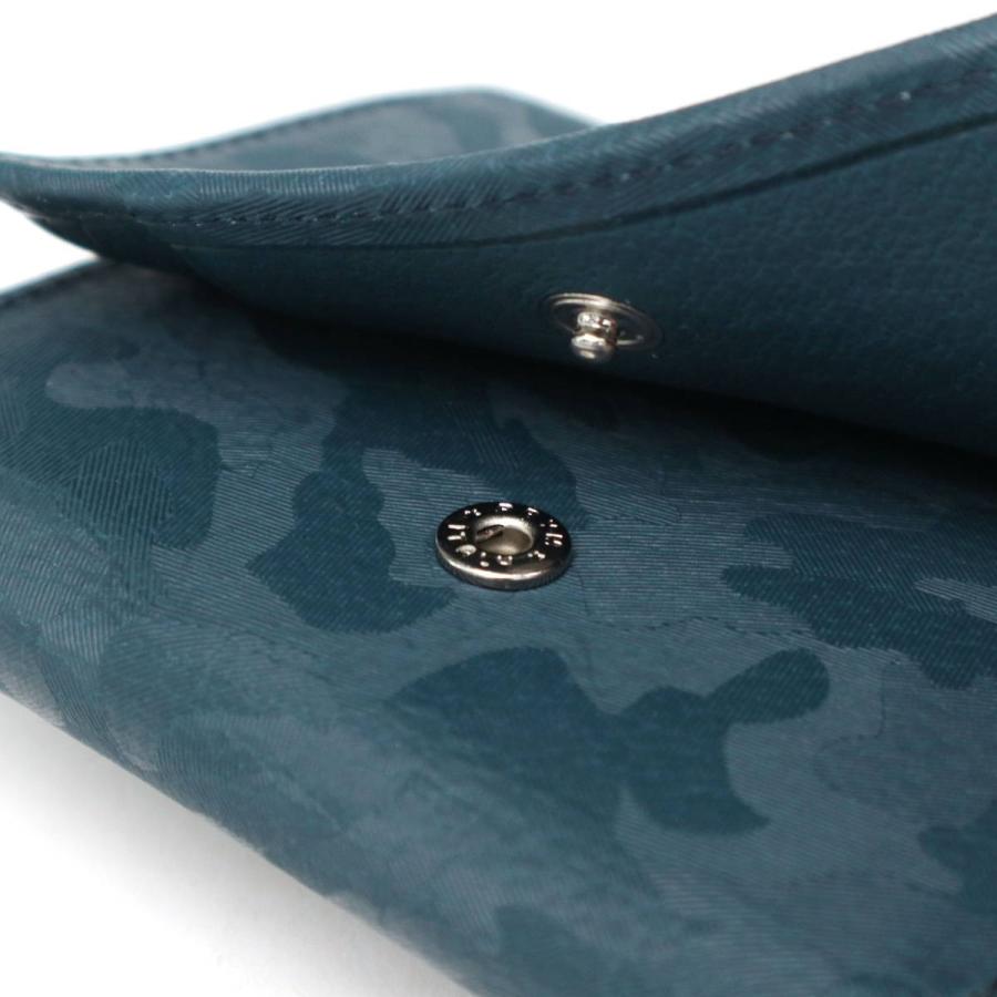 ポーター ワンダー ウォレット 342-06038 三つ折り財布 ミニ財布 吉田カバン PORTER WONDER コンパクト WALLET 本革 迷彩 カモフラージュ メンズ レディースの画像