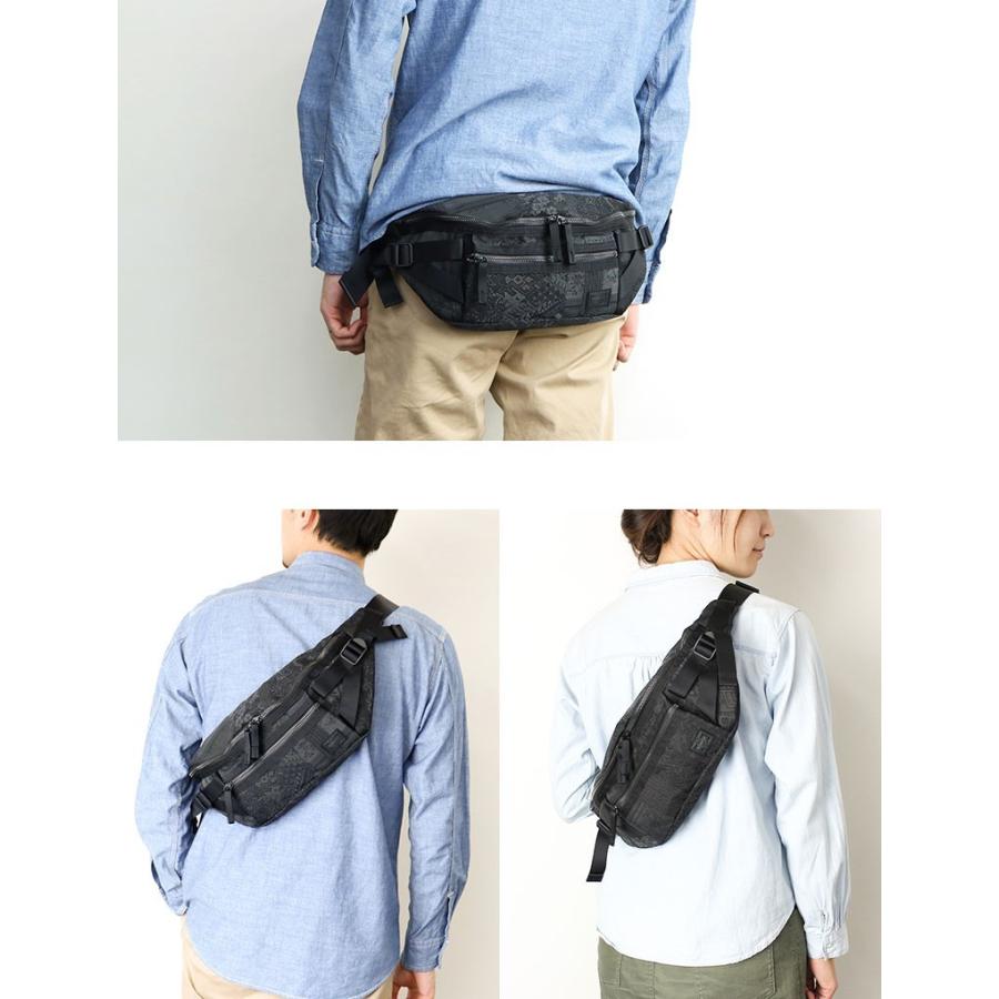 ポーター ヴァーヴ ウエストバッグ 527-17006 ウエストポーチ 吉田カバン PORTER VERVE WAIST BAG ボディバッグ ナイロン メンズ レディース｜galleria-onlineshop｜03