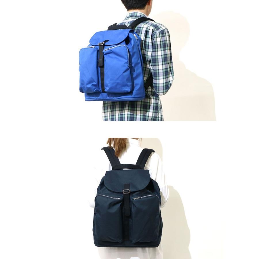 ポーター アシスト リュックサック 529-06112 デイパック 吉田カバン PORTER ASSIST RUCK SACK リュック メンズ レディース シンプル 黒｜galleria-onlineshop｜10