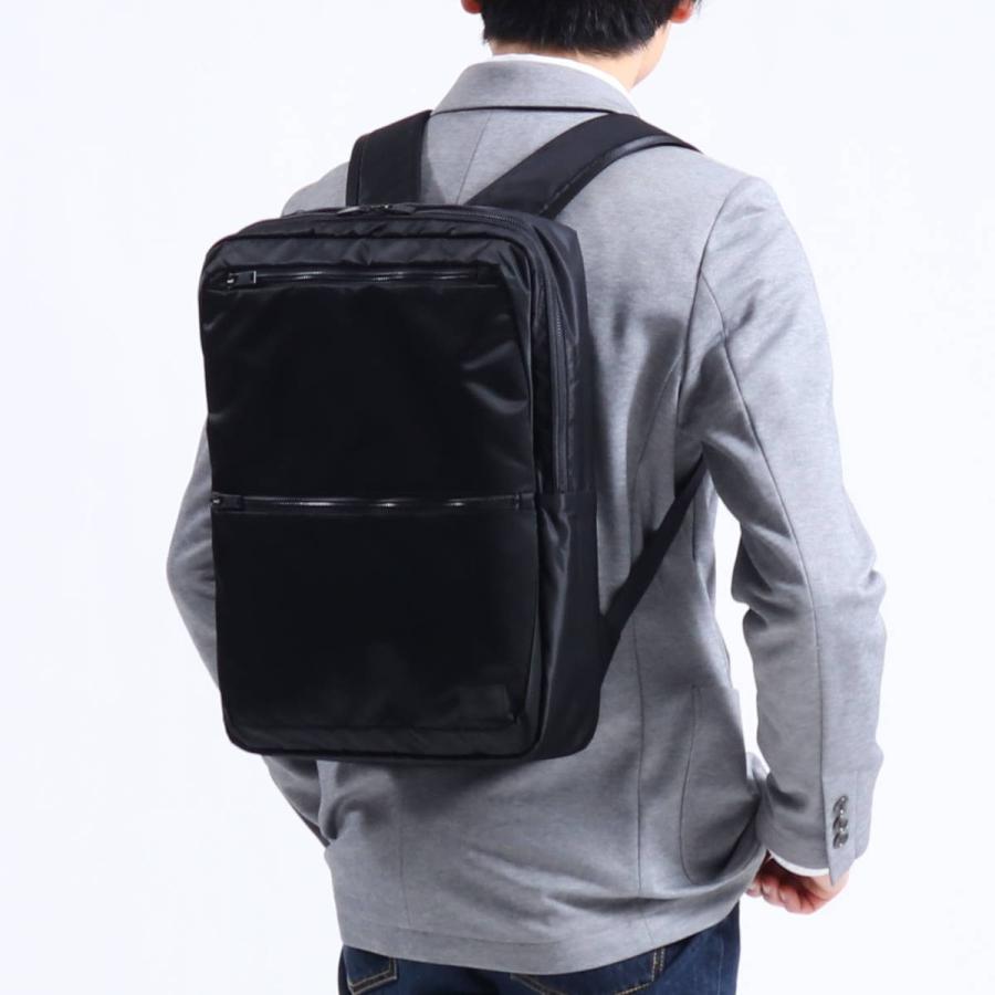 ポーター エヴォ デイパック 534-05272 ビジネスリュック 吉田カバン PORTER EVO ビジネスバッグ DAYPACK バックパック 1層 A4 PC収納 通勤 メンズ レディース｜galleria-onlineshop｜06