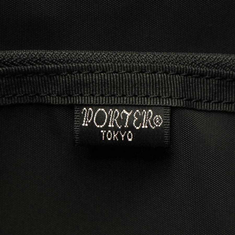 ポーター コンパート ショルダーバッグ 538-16163 吉田カバン PORTER COMPART SHOULDER BAG メンズ レディース A4 斜めがけ ナイロン 日本製 ファスナー 軽量 黒の画像