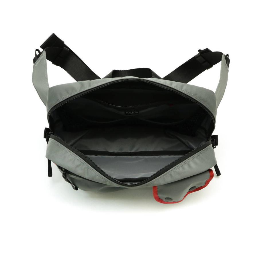 ポーター コンパート ウエストバッグ 538-16167 ボディバッグ 吉田カバン PORTER COMPART WAIST BAG 斜めがけバッグ 軽量 ナイロン カジュアル 直販正本 吉田カバン ポーター PORTER ウエストバッグ 黒 ボディバッグ