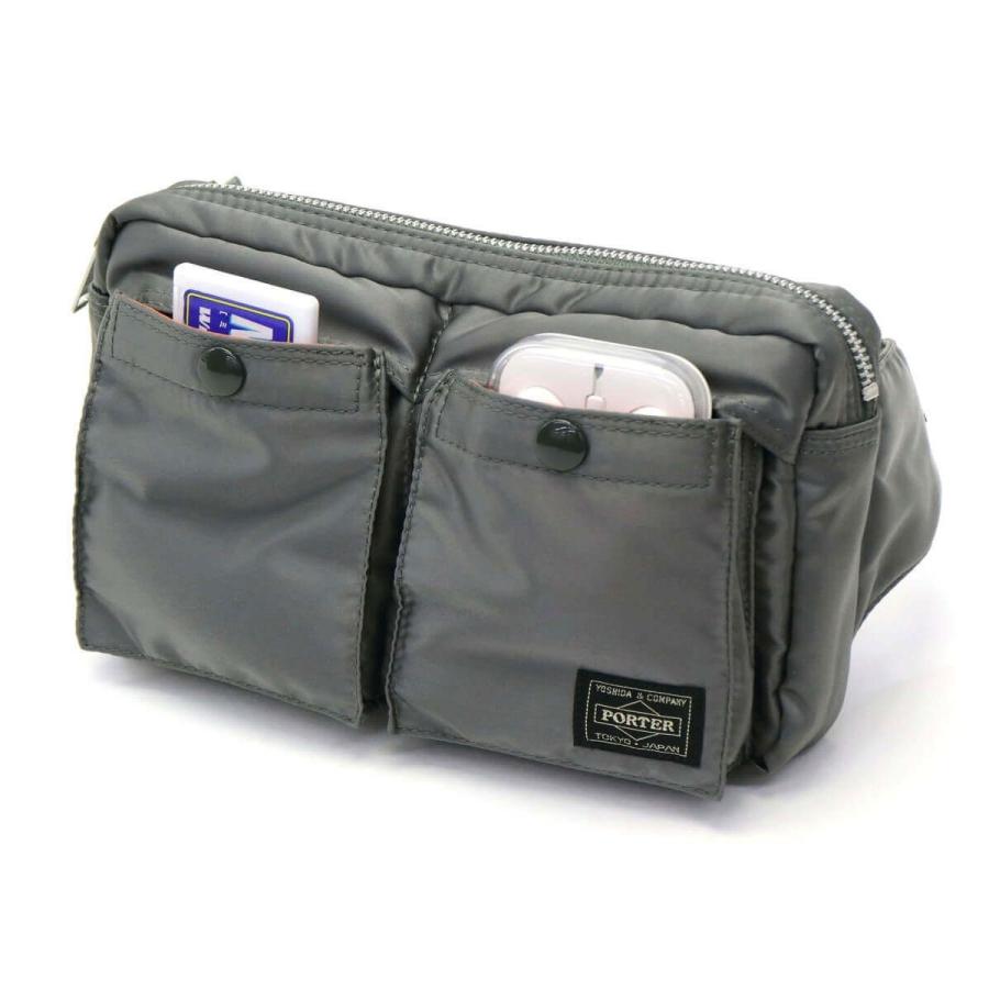 ポーター タンカー ウエストバッグ 622-78723 ウエストポーチ 吉田カバン PORTER TANKER WAIST BAG 小さめ ナイロン メンズ レディース｜galleria-onlineshop｜14