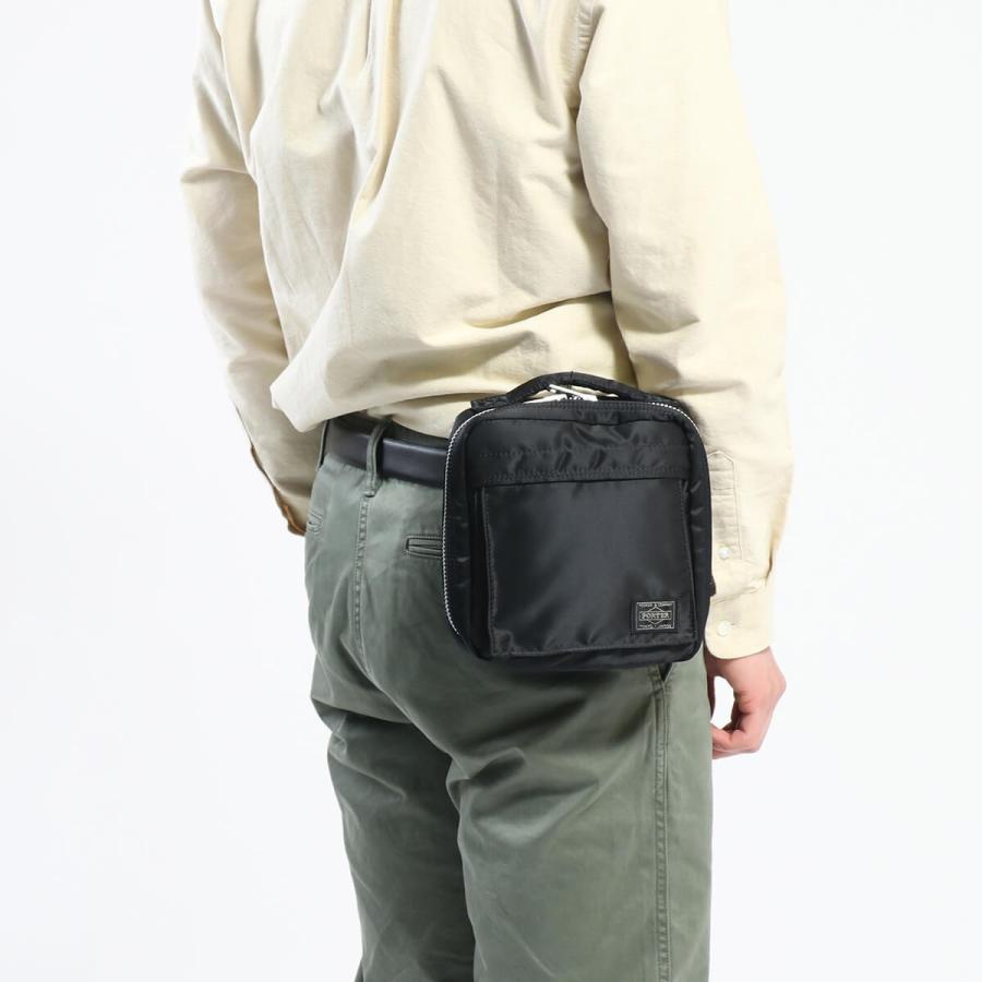 ポーター タンカー ショルダーバッグ 622-79125 ミニショルダー 吉田カバン PORTER TANKER 3WAY SHOULDER BAG ポーチ 斜めがけ メンズ レディース｜galleria-onlineshop｜07