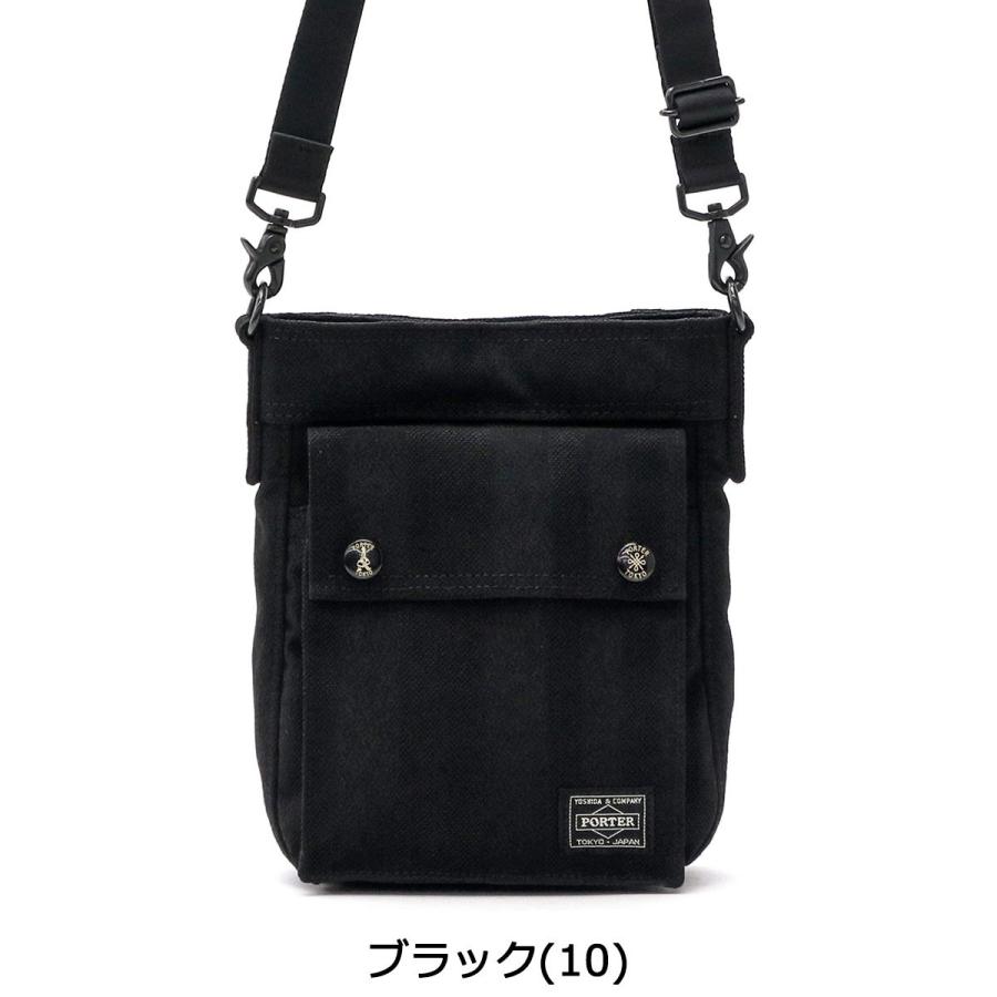 ポーター タンゴブラック ショルダーバッグ(S) 638-06264 ミニショルダー 吉田カバン PORTER TANGO BLACK 縦型 斜めがけ｜galleria-onlineshop｜03