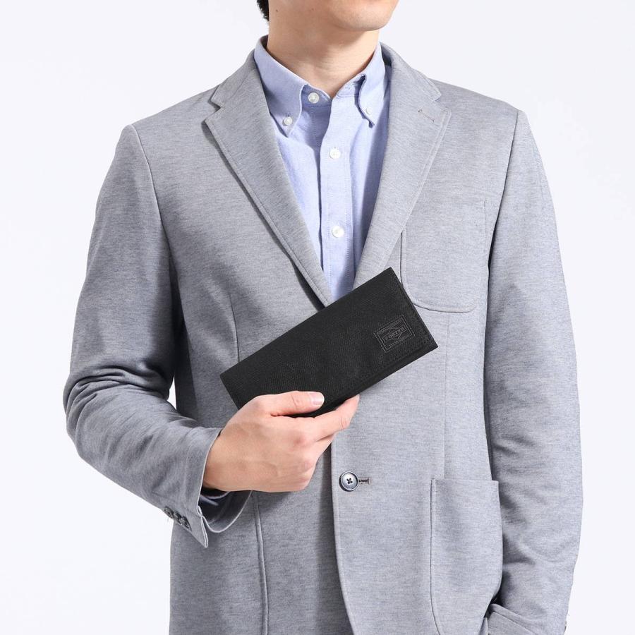 ポーター ディル ロングウォレット 653-09754 長財布 吉田カバン PORTER DILL WALLET 財布 メンズ レディース かぶせ 小銭入れ付き シンプル プレゼントの画像
