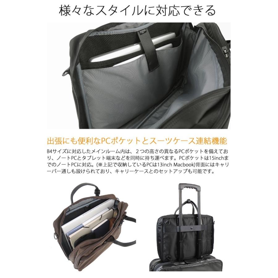 TIME(PORTER) ポーター タイム 3WAYブリーフケース 655-06166 TIME(PORTER) ポーター タイム 3WAYブリーフケース 655-06166