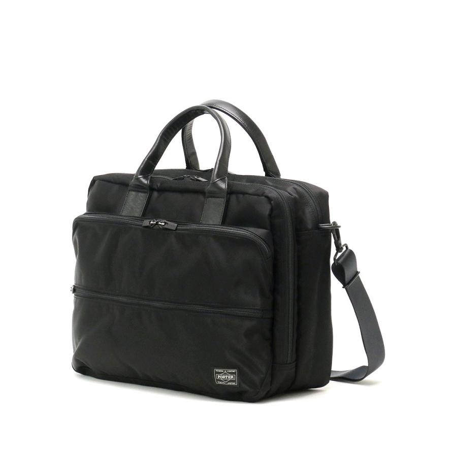 ポーター タイム 2WAYブリーフケース(S) 655-08297 ビジネスバッグ 吉田カバン PORTER TIME 2WAY BRIEFCASE(S) ノートPC A4 ビジネス 通勤 出張 撥水 メンズ｜galleria-onlineshop｜08