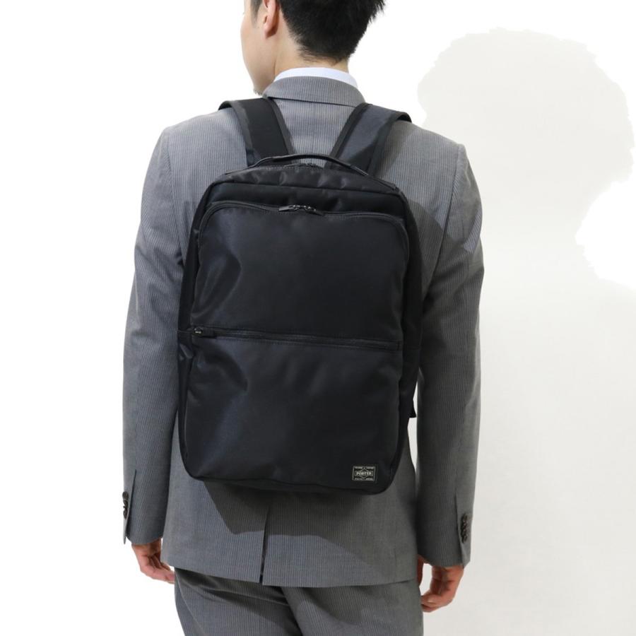 ポーター タイム デイパック 655-17875 リュック ビジネスリュック 吉田カバン PORTER TIME DAYPACK メンズ レディース 大容量 軽量 通勤｜galleria-onlineshop｜06