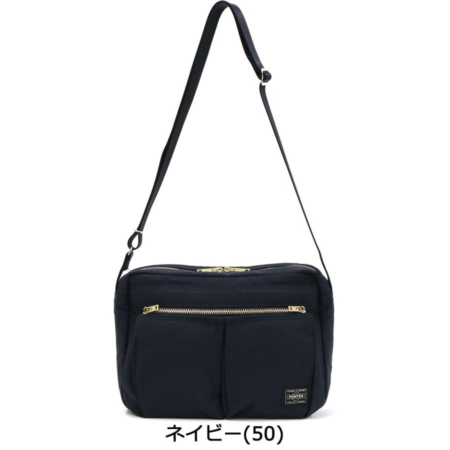 ポーター ドラフト ショルダーバッグ(S) 656-06174 吉田カバン PORTER DRAFT SHOULDER BAG(S) メンズ レディース ブランド 小さめ A5 軽量 日本製｜galleria-onlineshop｜05