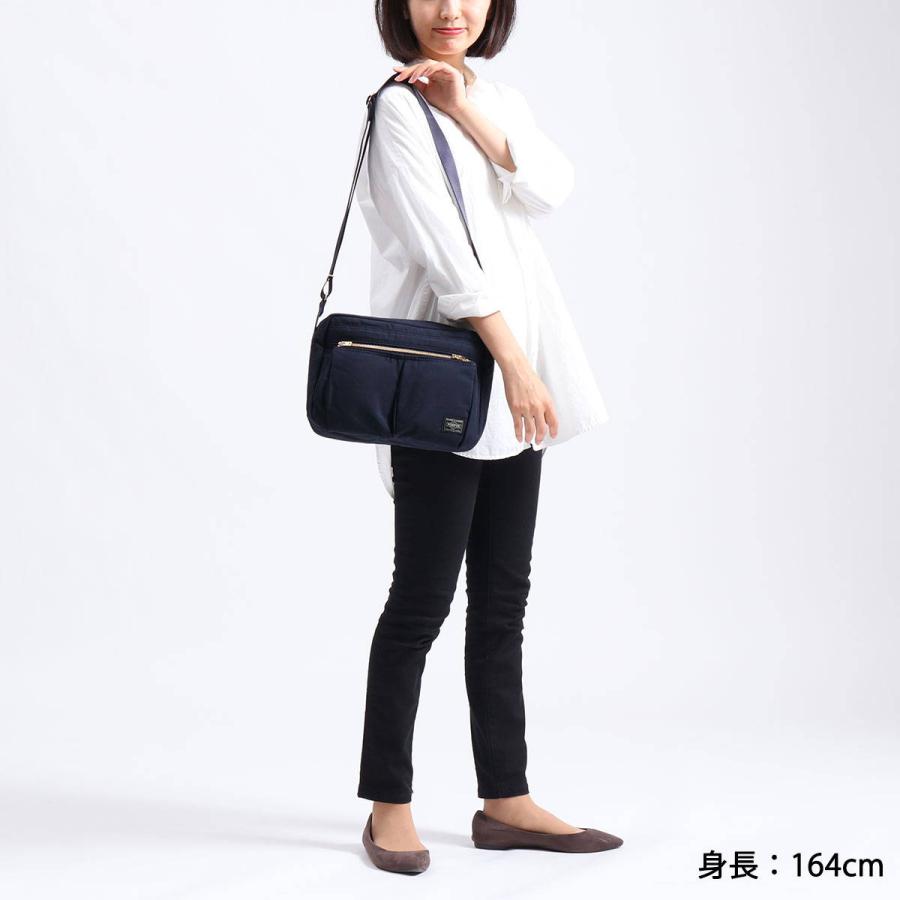 ポーター ドラフト ショルダーバッグ(S) 656-06174 吉田カバン PORTER DRAFT SHOULDER BAG(S) メンズ レディース ブランド 小さめ A5 軽量 日本製｜galleria-onlineshop｜09