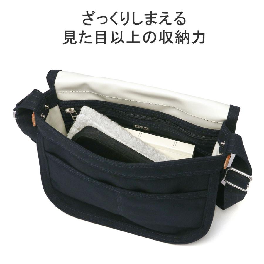 ポーター ネイキッド ショルダーバッグ 667-19473 吉田カバン PORTER NAKED SHOULDER BAG(S) ショルダー バッグ レディース メンズ 小さい 斜めがけ 軽い 日本製｜galleria-onlineshop｜11