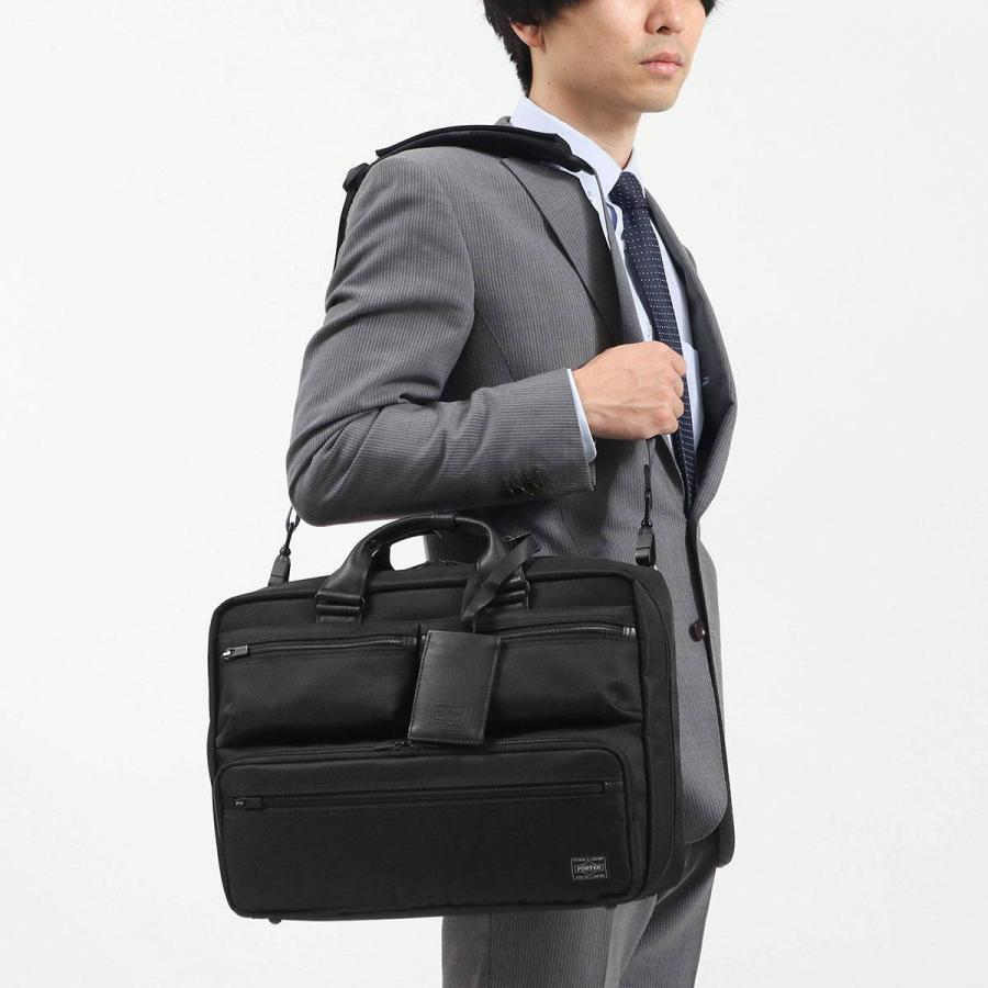 ポーター プロテクション 3WAYブリーフケース 681-17975 ビジネスバッグ 吉田カバン PORTER PROTECTION 3WAY BRIEFCASE 大容量 通勤 リュック 抗菌 防水 メンズ｜galleria-onlineshop｜07